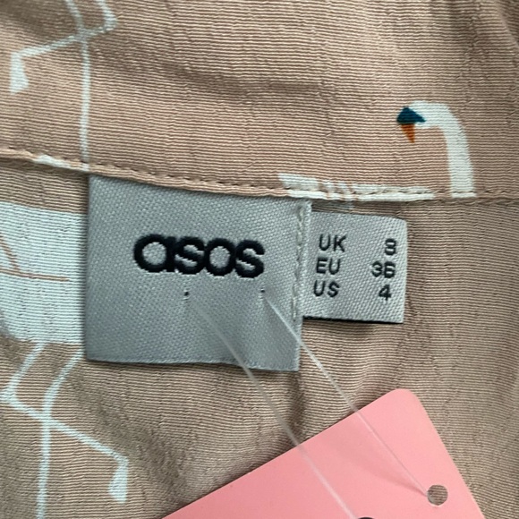 ASOS swan button up - Picture 2 of 6